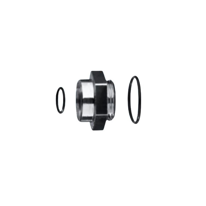 5 pcs - ERNI Circular Connector, Central Nut, M12 Connector, Plug