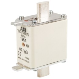 1 pcs - ABB 125A Centred Tag Fuse, NH00, 500V