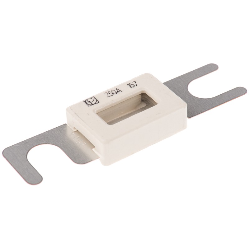 1 pcs - Littelfuse 250A Grey, White Fuse Strips Car Fuse, 80V dc