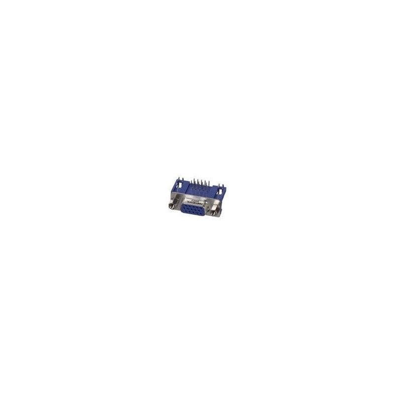 1 pcs : L77HDE15SD1CH4FVGA - D-Sub High Density Connectors D SUB R/A