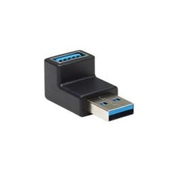 1 pcs : U324-000-DN - USB Connectors USB3.0 SPRSPD UP ANG ADPTR M/F