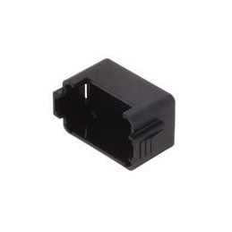 1 pcs : AT16-1518S-CAP - Automotive Connectors Protective Cover for 12,15,18-Way Plugs, Black