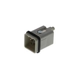 1 pcs : 93601-0448 - Heavy Duty Power Connectors SQ12/0 10A 12P+PE M INSERT 7612.5905.0
