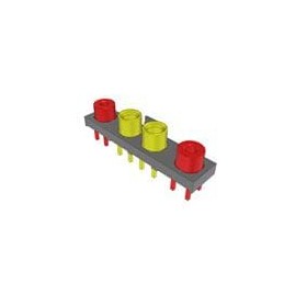 1 pcs : GRF1-J-P-02-E-ST-TH1-E - RF Connectors / Coaxial Connectors 5.00 mm 50 Ohm Ganged Micro-Miniature RF Plug, Cable Assembl