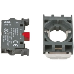 1 pcs - ABB ABB Modular Series Contact Block, 1NO + 1NC