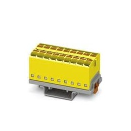 1 pcs : 3273576 - DIN Rail Terminal Blocks PTFIX 18X4-NS35 YE