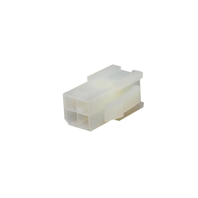 4000 pcs - Molex, Mini-Fit Male Crimp Connector Housing, 4.2mm Pitch, 4 Way, 2 Row