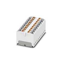 1 pcs : 3273978 - DIN Rail Terminal Blocks PTFIX 18X4-G WH