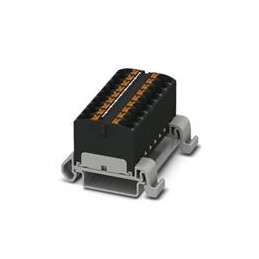 1 pcs : 3273716 - DIN Rail Terminal Blocks PTFIX 18X4-NS35A BK
