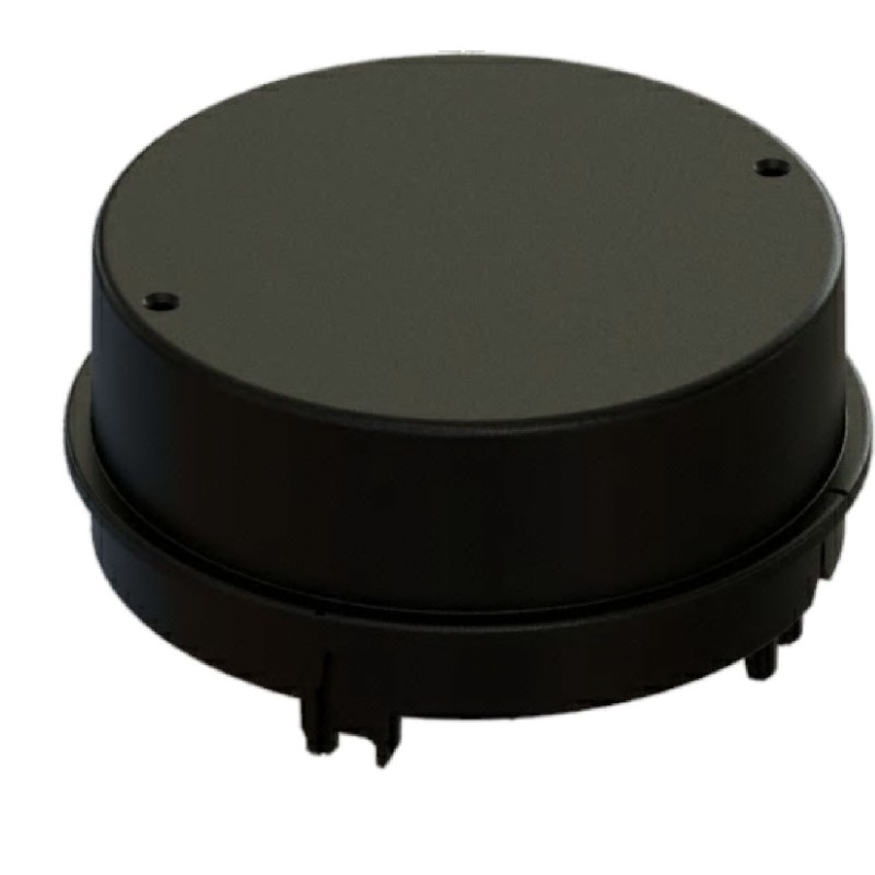 1 pcs - Flexicon Circular Lid, Conduit Box Lid, Nylon 6, Black