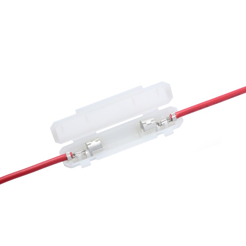 1 pcs - RS PRO 15A Inline Fuse Holder for 6x30/6.35x32mm Fuse, 500V ac/dc