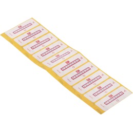 10 pcs - RS PRO Non-Reversible Temperature Sensitive Label, 160°C to 199°C, 8 Levels