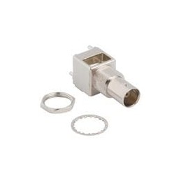 1 pcs : 031-71045 - RF Connectors / Coaxial Connectors BNC (F) 75 Ohm Vert PCB R Pin Valox