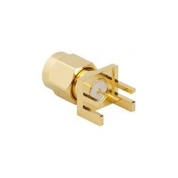 1 pcs : 132365-10 - RF Connectors / Coaxial Connectors SMA CRIMPT PLUG
