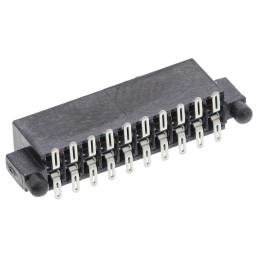 5 pcs - Samtec SFM Series Straight Surface Mount PCB Socket, 20-Contact, 2-Row, 1.27mm Pitch, Solder Termination