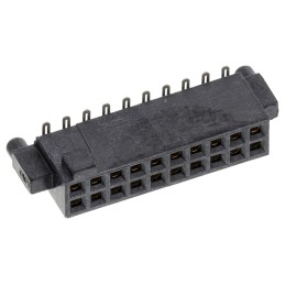 5 pcs - Samtec SFM Series Straight Surface Mount PCB Socket, 20-Contact, 2-Row, 1.27mm Pitch, Solder Termination