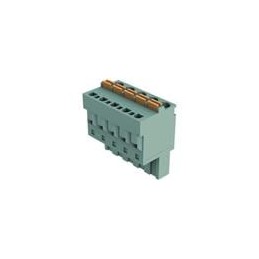 1 pcs : 14310516102000 - Pluggable Terminal Blocks 5P 300V 12A 5 mm pitch spring, plug