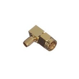 1 pcs : 73251-0672 - RF Connectors / Coaxial Connectors SMA R/A PLUG FOT RG58 CABLE