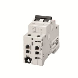 1 pcs - ABB RCBO, 10A Current Rating, 2P Poles, 30mA Trip Sensitivity, Type C, System Pro M Compact Range