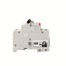 1 pcs - ABB RCBO, 10A Current Rating, 2P Poles, 30mA Trip Sensitivity, Type C, System Pro M Compact Range