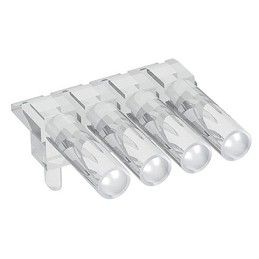 5 pcs - 1271.2004 MENTOR, PCB Mounted 4-Way Right Angle LED Light Pipe, Clear Round Lens