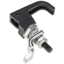 1 pcs - Southco Black Zinc Locking Handle, Compression Latch