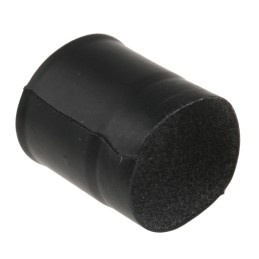 1 pcs - TE Connectivity Straight Black, Fluid Resistant Elastomer Adhesive Lined, 17mm