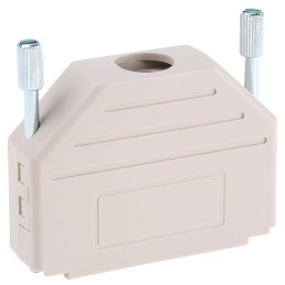 5 pcs - MH Connectors MHDPPK-SLIM Series Polyamide D Sub Backshell, 25 Way, Strain Relief