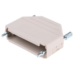 5 pcs - MH Connectors MHDPPK-SLIM Series Polyamide D Sub Backshell, 25 Way, Strain Relief