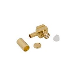 1 pcs : SMP-FR-C08-1 - RF Connectors / Coaxial Connectors 50OHM SMP RA PLUG