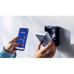 1 pcs - ABUS 63824 Bluetooth Combination Lock Key Lock Box