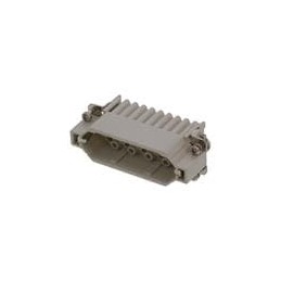 1 pcs : 93601-0101 - Heavy Duty Power Connectors 25P+ PE M INSERT 10A CRP TERM 7125.4112.0