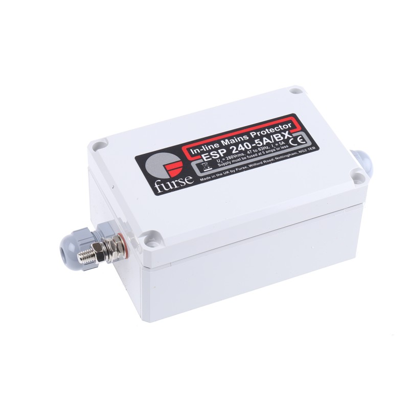 1 pcs - WJ Furse, ESP 240 Surge Protection Device 280 V Maximum Voltage Rating 10kA Maximum Surge Current Low Current Mains