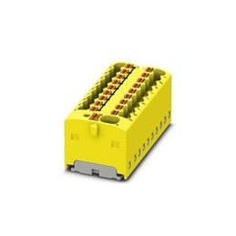 1 pcs : 1047423 - DIN Rail Terminal Blocks PTFIX 4/18X1 5 YE