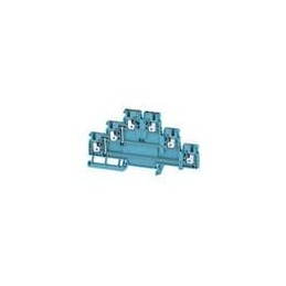 1 pcs : 2428850000 - DIN Rail Terminal Blocks A3T 2.5 VL BL