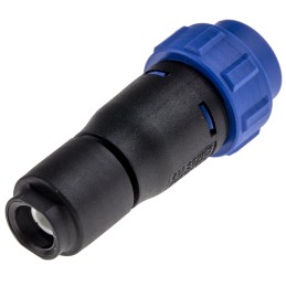 1 pcs - Bulgin Circular Connector, 12 Contacts, Cable Mount, Miniature Connector, Plug, Male, IP68, Buccaneer 400 Series