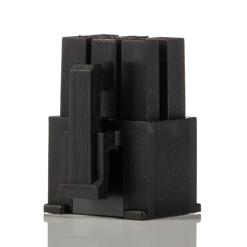 5 pcs - Molex, Mini-Fit Jr Female Connector Housing, 4.2mm Pitch, 6 Way, 2 Row