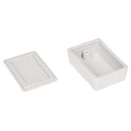 1 pcs - RS PRO Light Grey Polycarbonate Enclosure, IP53, 46 x 31 x 16mm