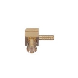 1 pcs : R113181000 - RF Connectors / Coaxial Connectors MCX / RIGHT ANGLE PLUG CRIMP TYPE CABLE 2/50 S