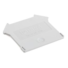 5 pcs - Phoenix Contact D-UK4/10 Series End Cover for Use with DIN Rail Terminal Blocks, ATEX