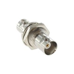 1 pcs : VBA100-1 - RF Adapters - In Series BNC Bulkhead Jack to Jack Adapter
