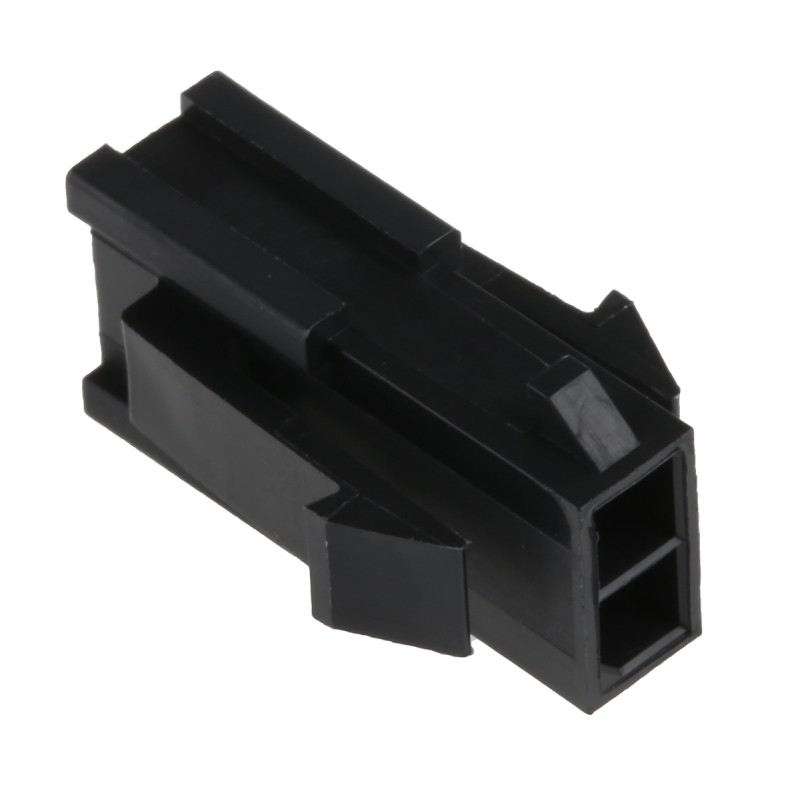 5 pcs - Molex, Micro-Fit 3.0 Male Connector Housing, 3mm Pitch, 2 Way, 2 Row