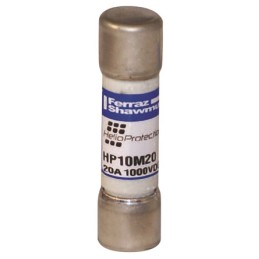 1 pcs - Mersen 4A Glass Melamine Cartridge Fuse, 10 x 38mm