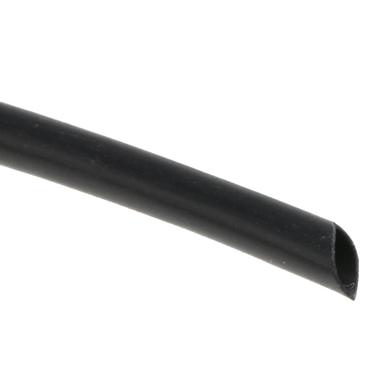 10 pcs - TE Connectivity Halogen Free Heat Shrink Tubing, Black 3.2mm Sleeve Dia. x 10m Length 2:1 Ratio, CGPT Series