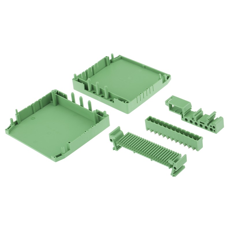 1 pcs - Phoenix Contact Electronic Housing Enclosure Type UEGM-MSTB Series , 73.7 x 25 x 90.5mm, Polyamide DIN Rail Enclosure