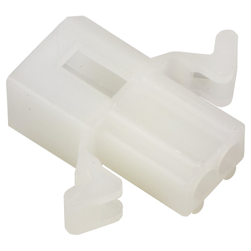 5 pcs - Molex, STANDARD .062' Male Connector Housing, 3.68mm Pitch, 2 Way, 1 Row