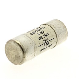 1 pcs - Eaton 50A Ceramic Cartridge Fuse, 23 x 57mm