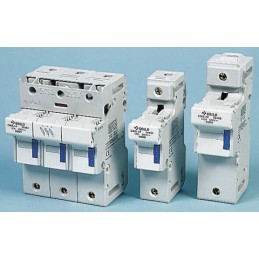 1 pcs - Mersen 50A Rail Mount Fuse Holder for 14 x 51mm Fuse, N, 690V ac