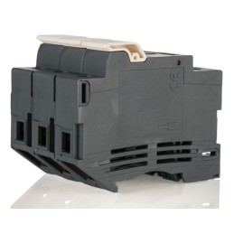 1 pcs - Schneider Electric 25A Rail Mount Fuse Holder for 8 x 31mm Fuse, 3P, 500V ac