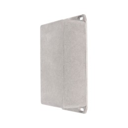 1 pcs - Hammond 1590 Series Natural Die Cast Aluminium Enclosure, IP54, Flanged, Natural Lid, 153 x 83 x 50mm